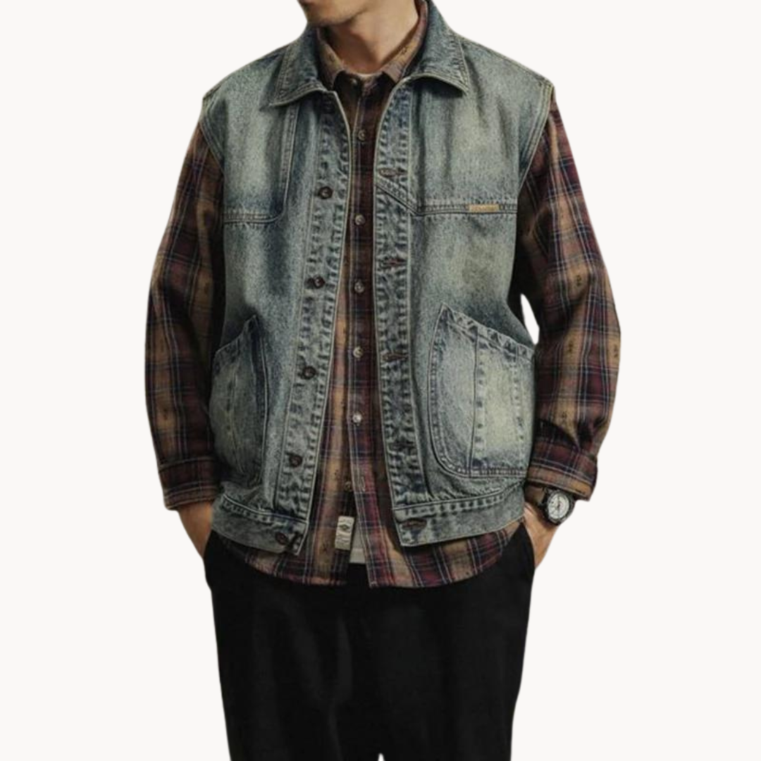 Chaleco Claes de Denim