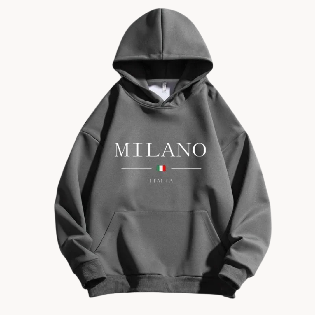 Sudadera con Capucha Milano de Algodón