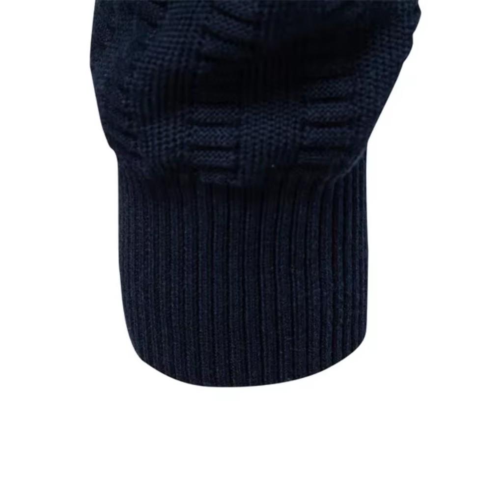 Suéter Barrett con Cuello y Cremallera