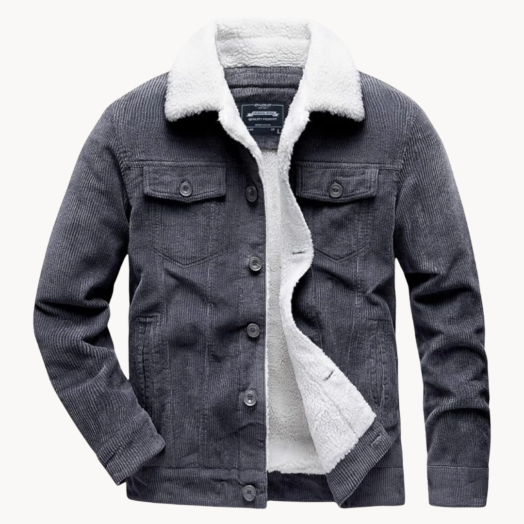 Chaqueta Warren de Pana Forrada