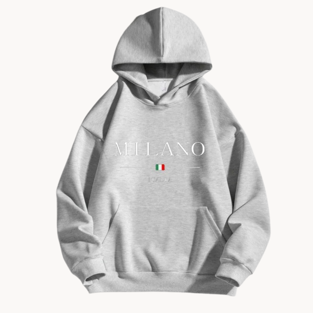 Sudadera con Capucha Milano de Algodón