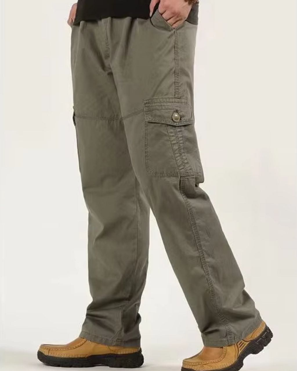 Pantalón Cargo de Forro Polar Adriel