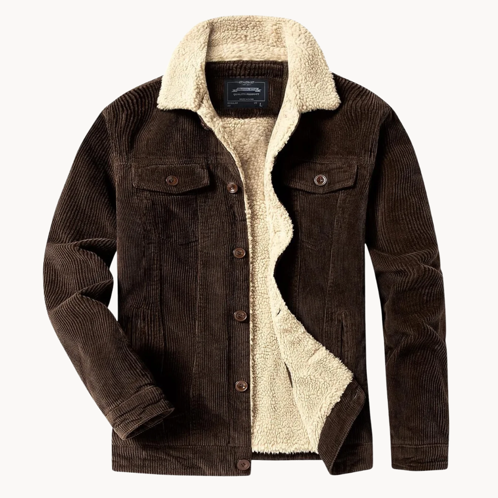 Chaqueta Warren de Pana Forrada