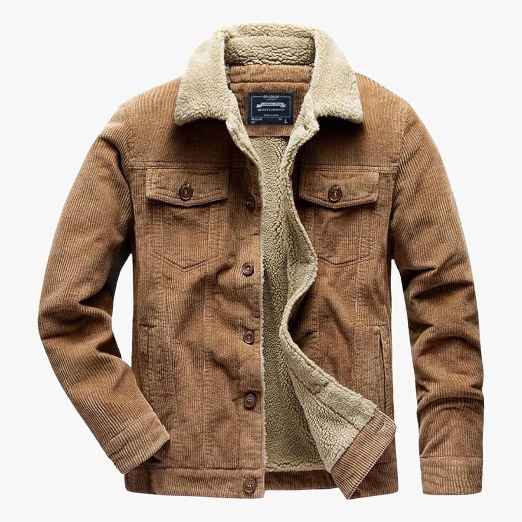 Chaqueta Warren de Pana Forrada