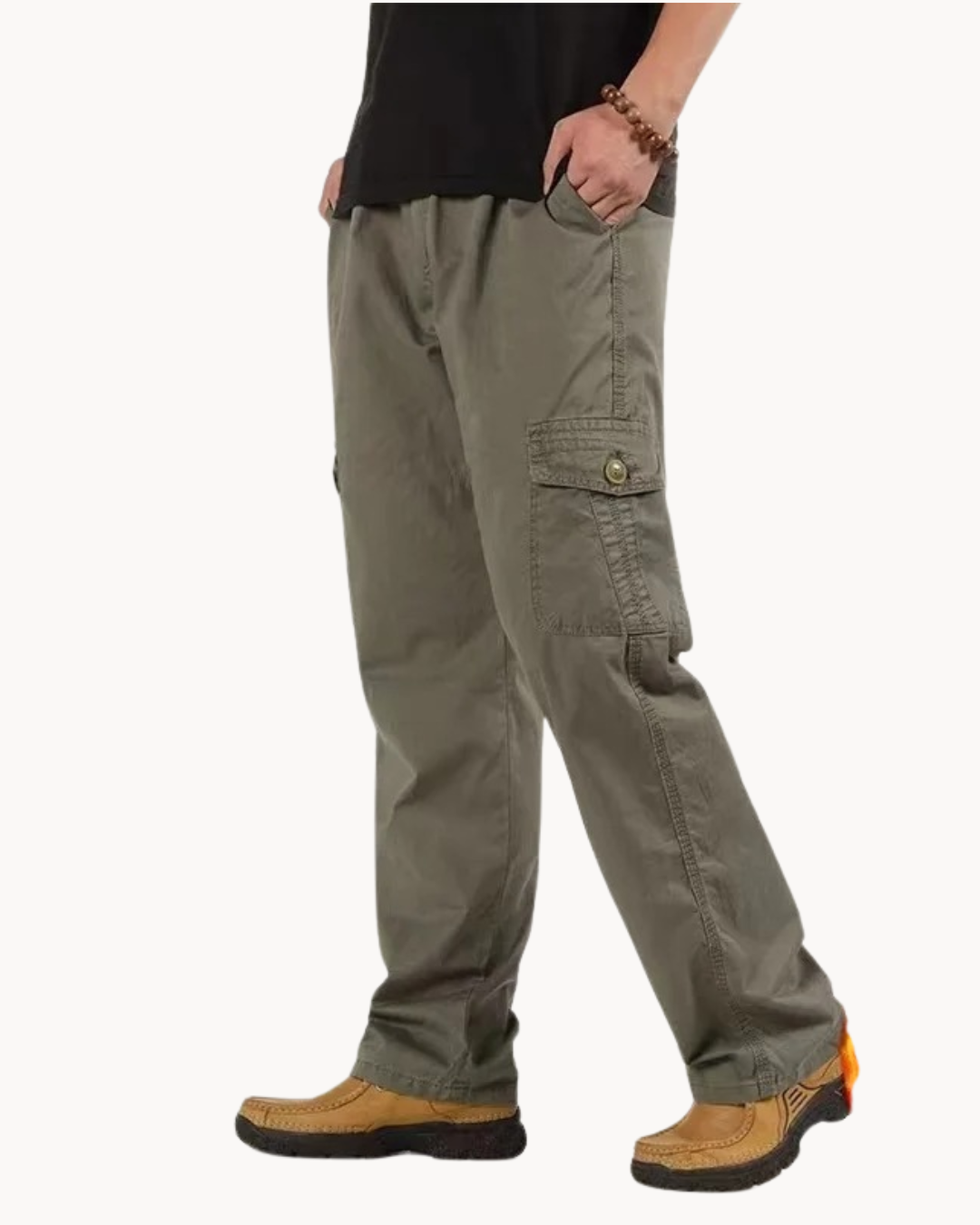 Pantalón Cargo de Forro Polar Adriel