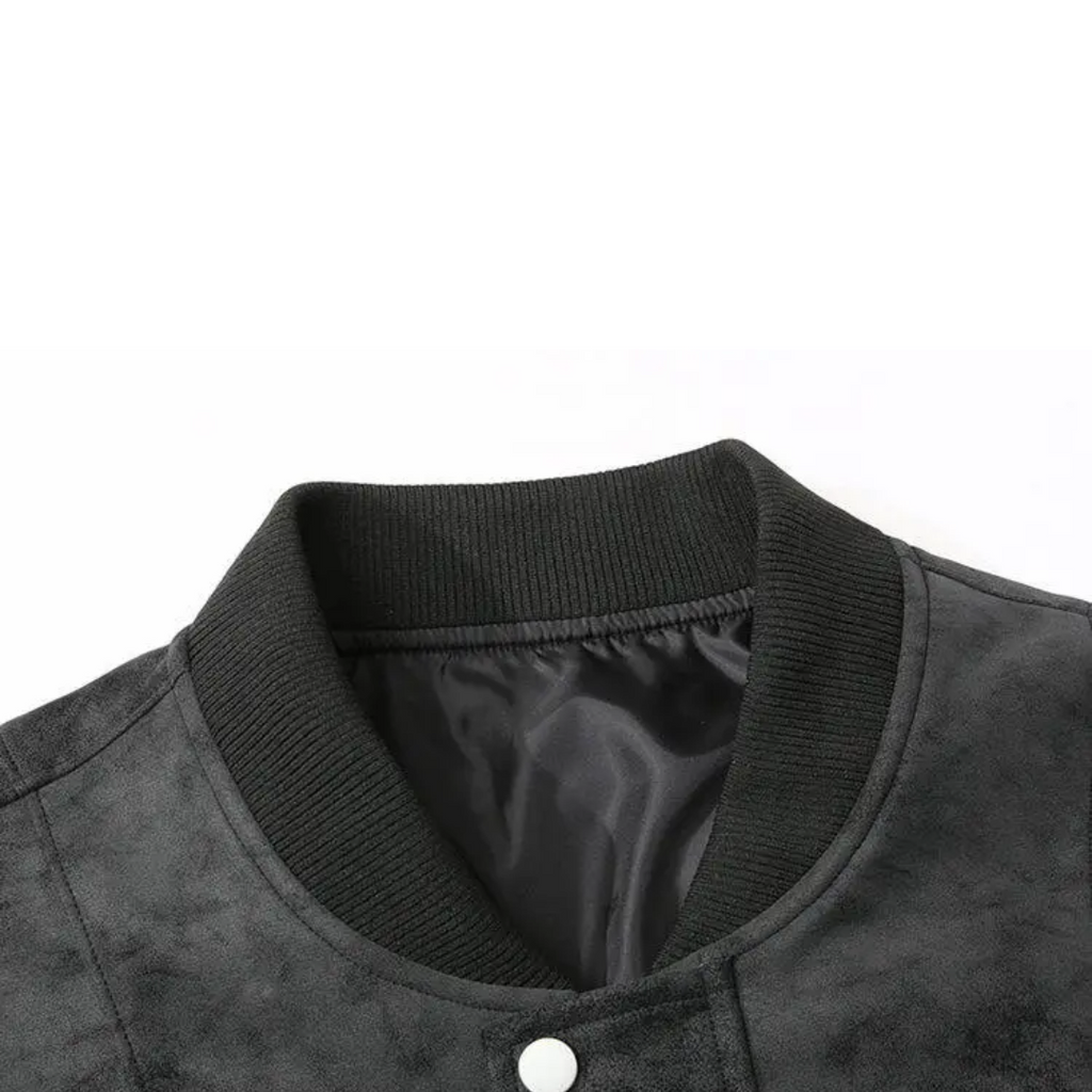 Chaqueta Bomber Harbor en Gamuza