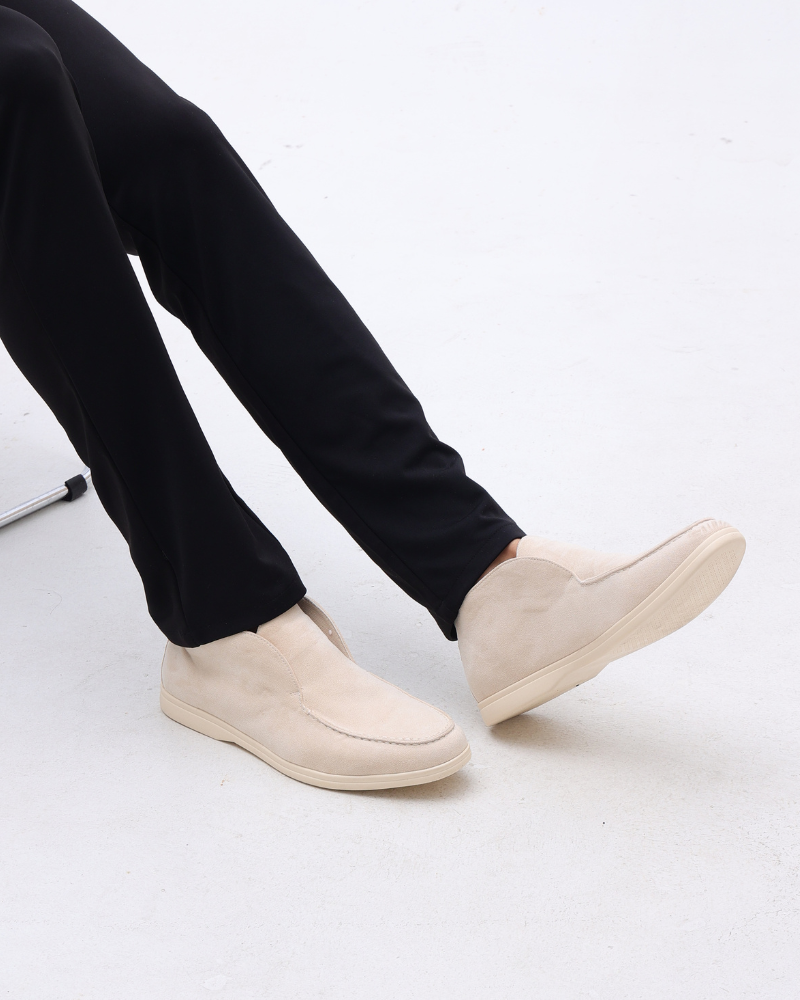 Old Money High Loafers in Suede