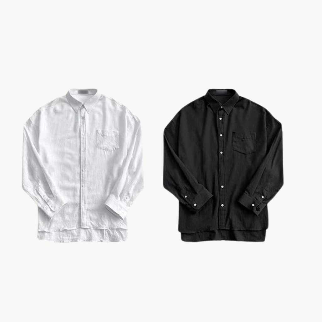 Camisa Adamo de Mezcla de Lino