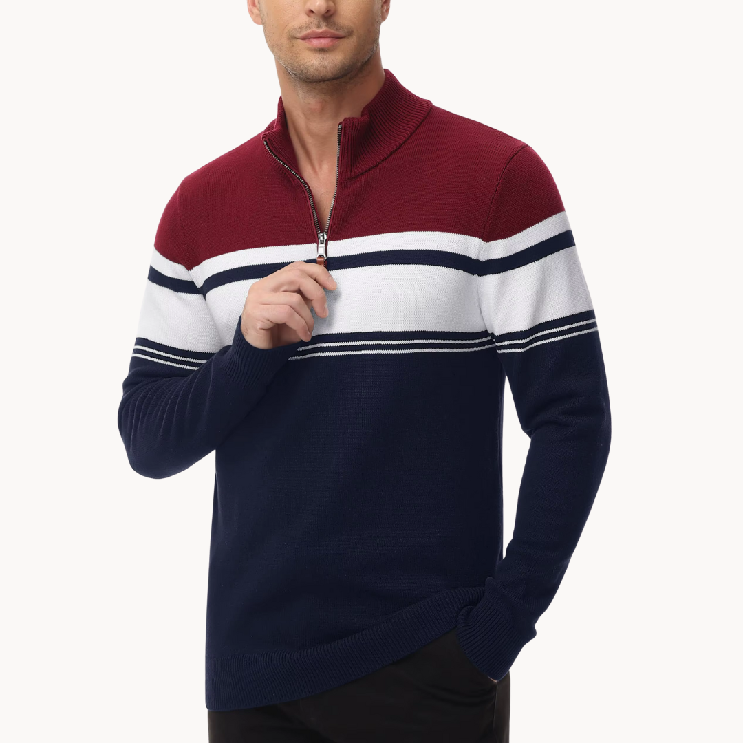 Suéter Renard de Punto con Cierre