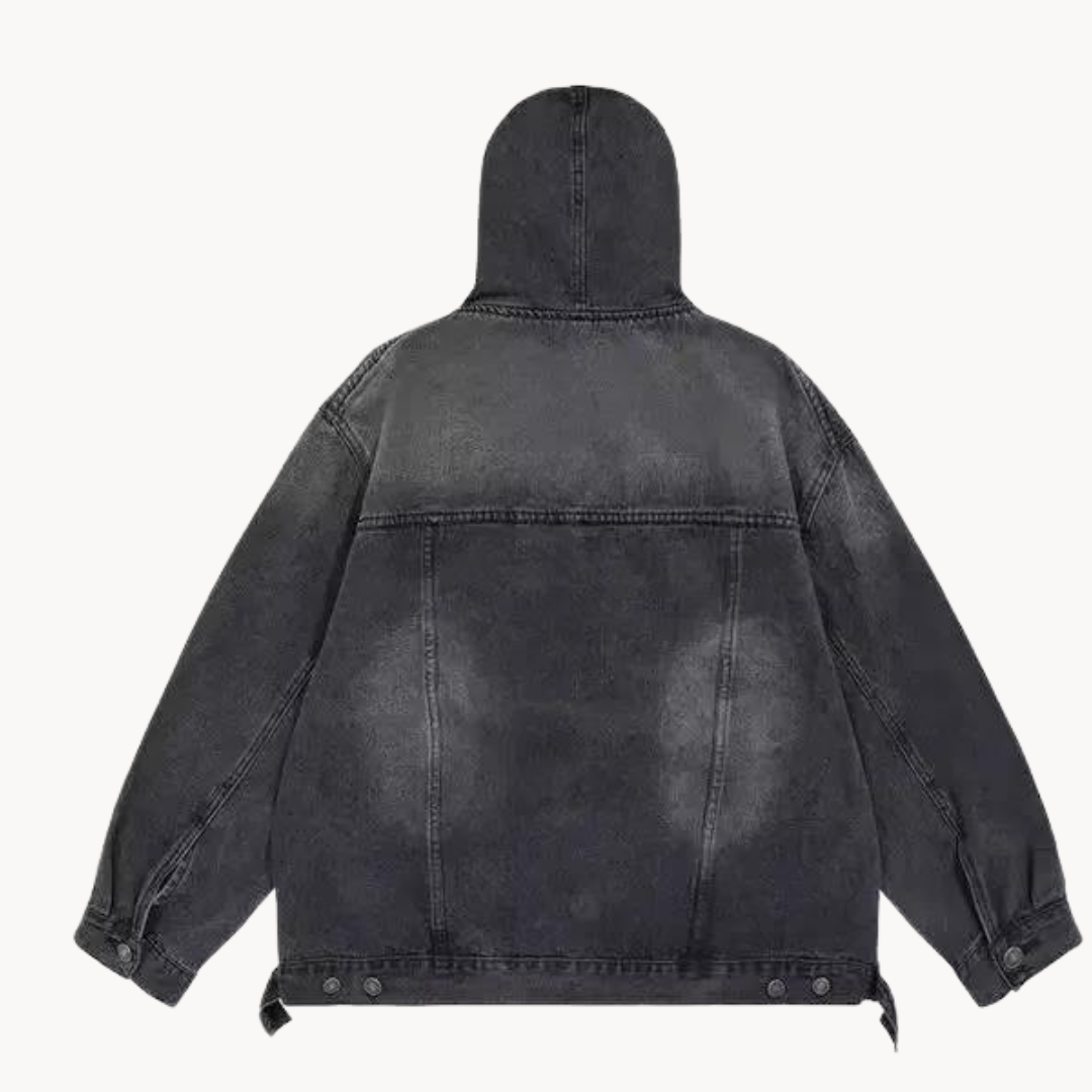 Sudadera con Capucha Vantage Denim