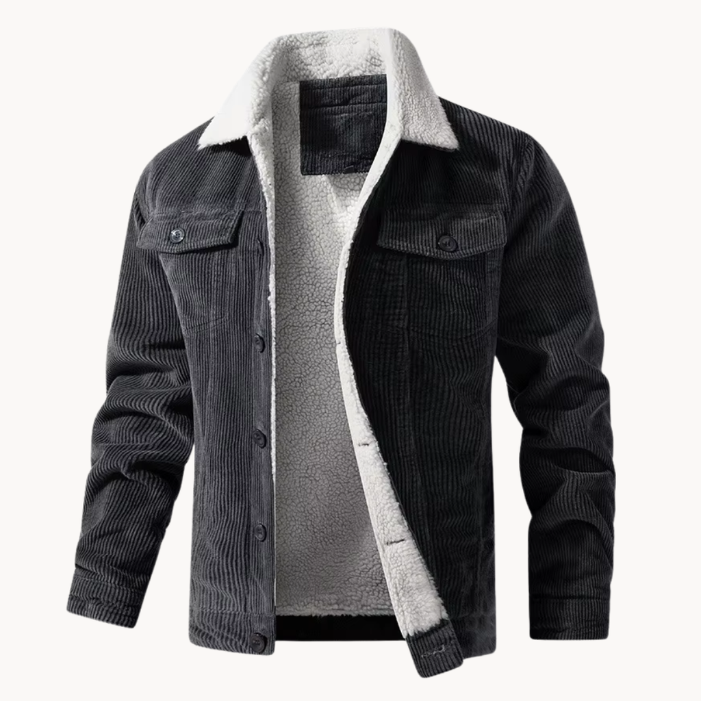 Chaqueta Warren de Pana Forrada