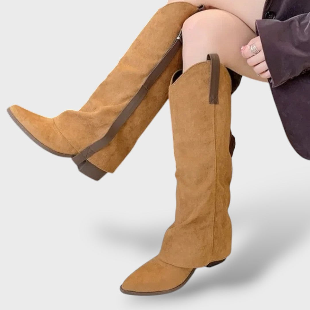 Botas Altas Mujer Punta Fina Invierno