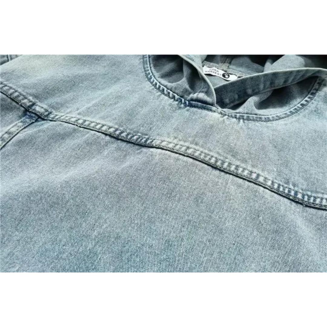 Sudadera con Capucha Vantage Denim