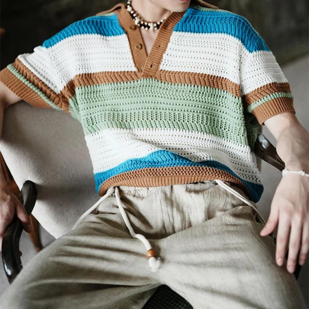 Alarico Knit Polo Shirt