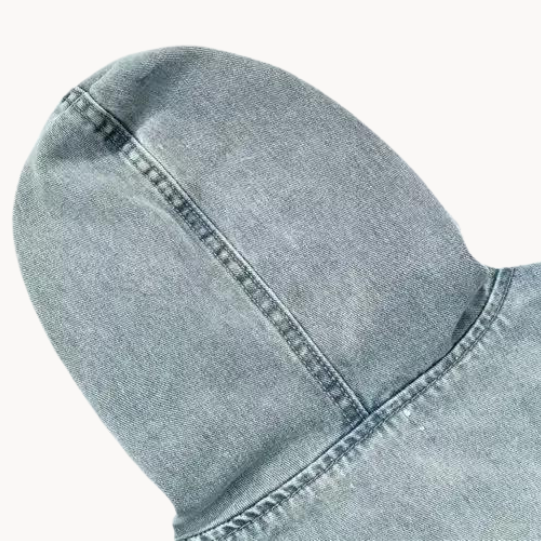 Sudadera con Capucha Vantage Denim