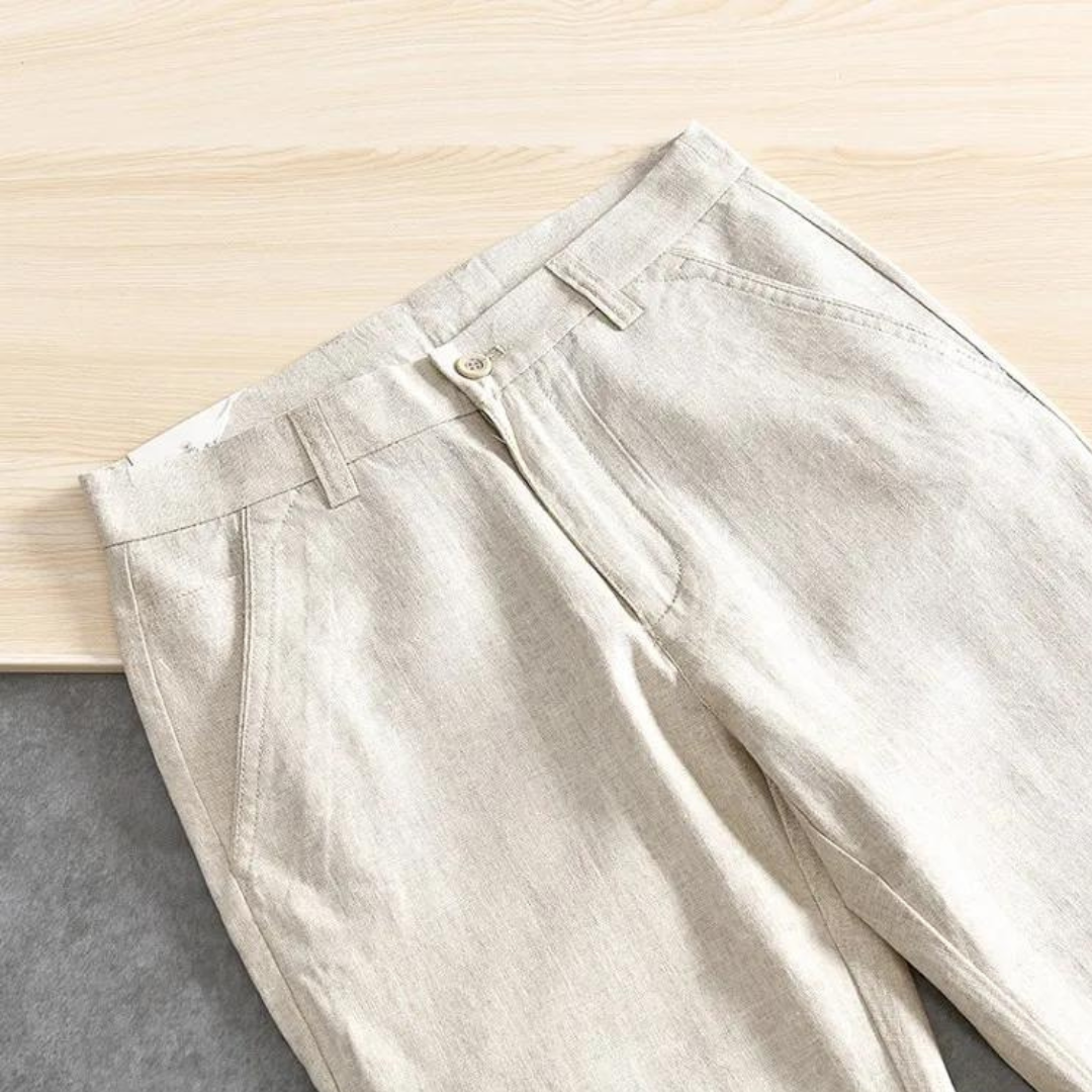Pantalon en lin Branson