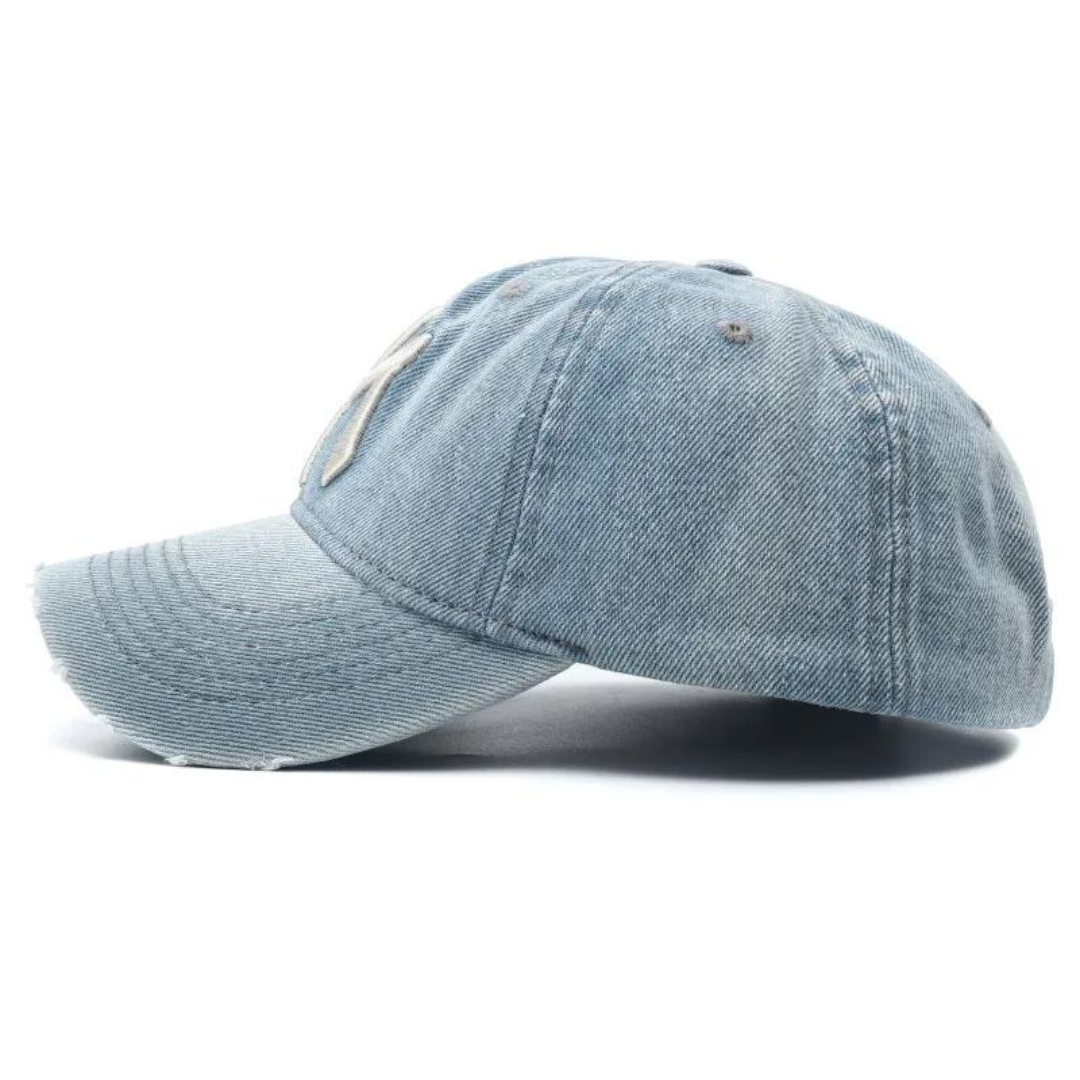 Gorra de Béisbol de Denim