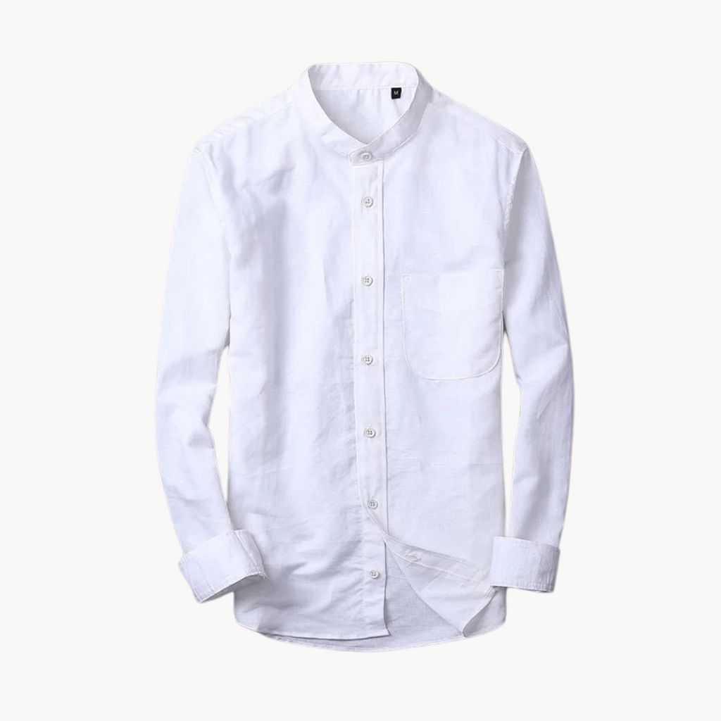 Chemise en lin et coton Reed