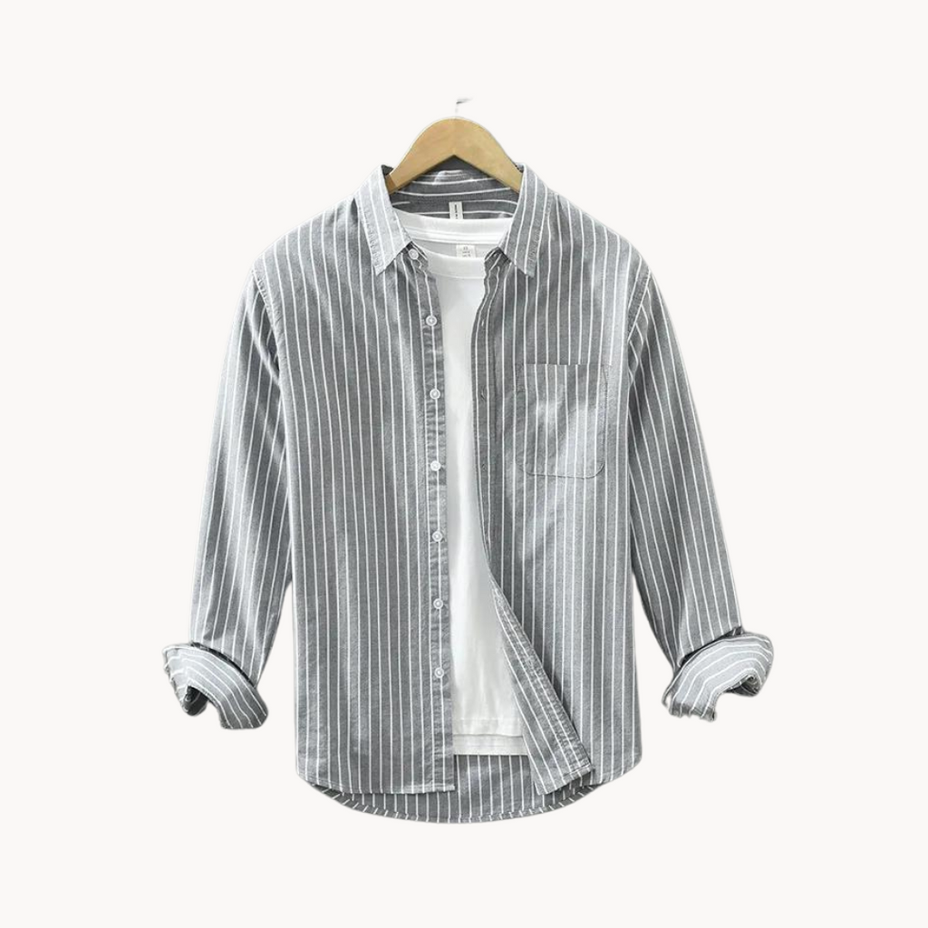 Ciro Cotton Striped Shirt