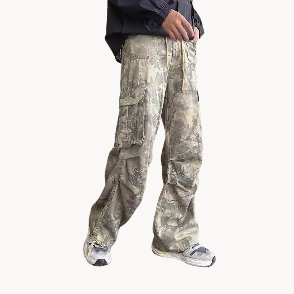 Pantalon cargo camouflage