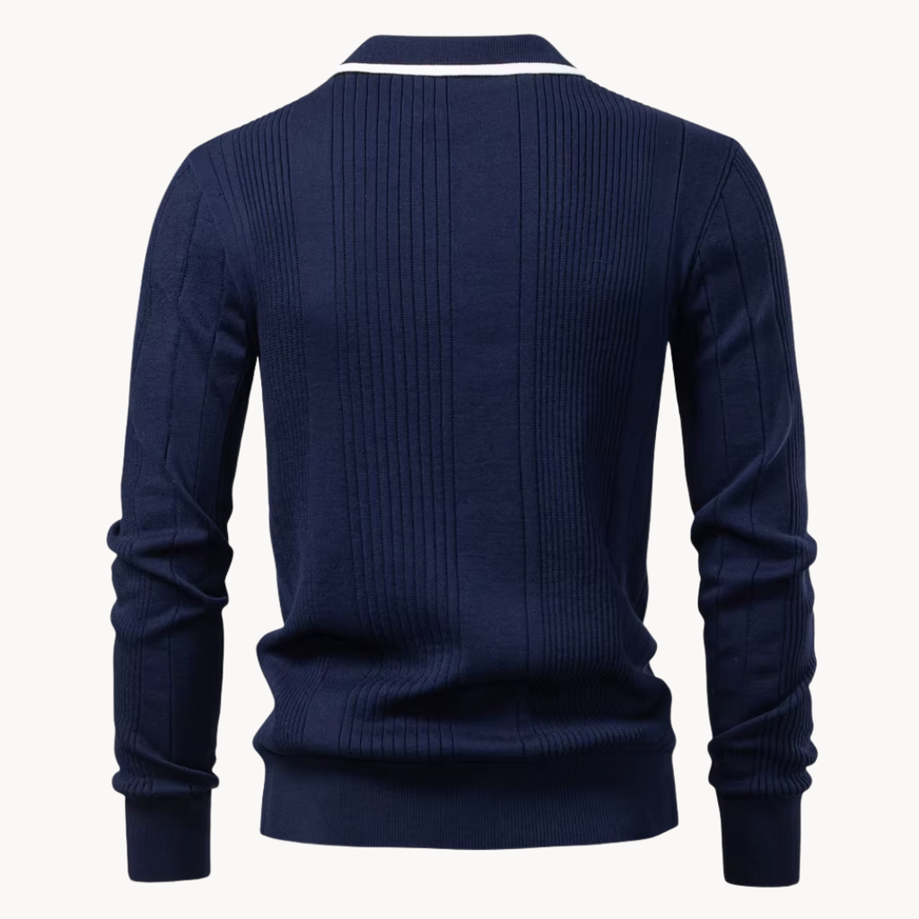 Polo de Punto Fletcher con Botones