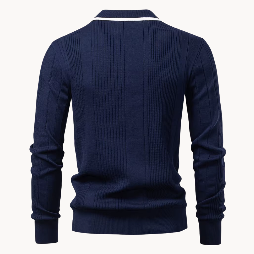 Polo de Punto Fletcher con Botones