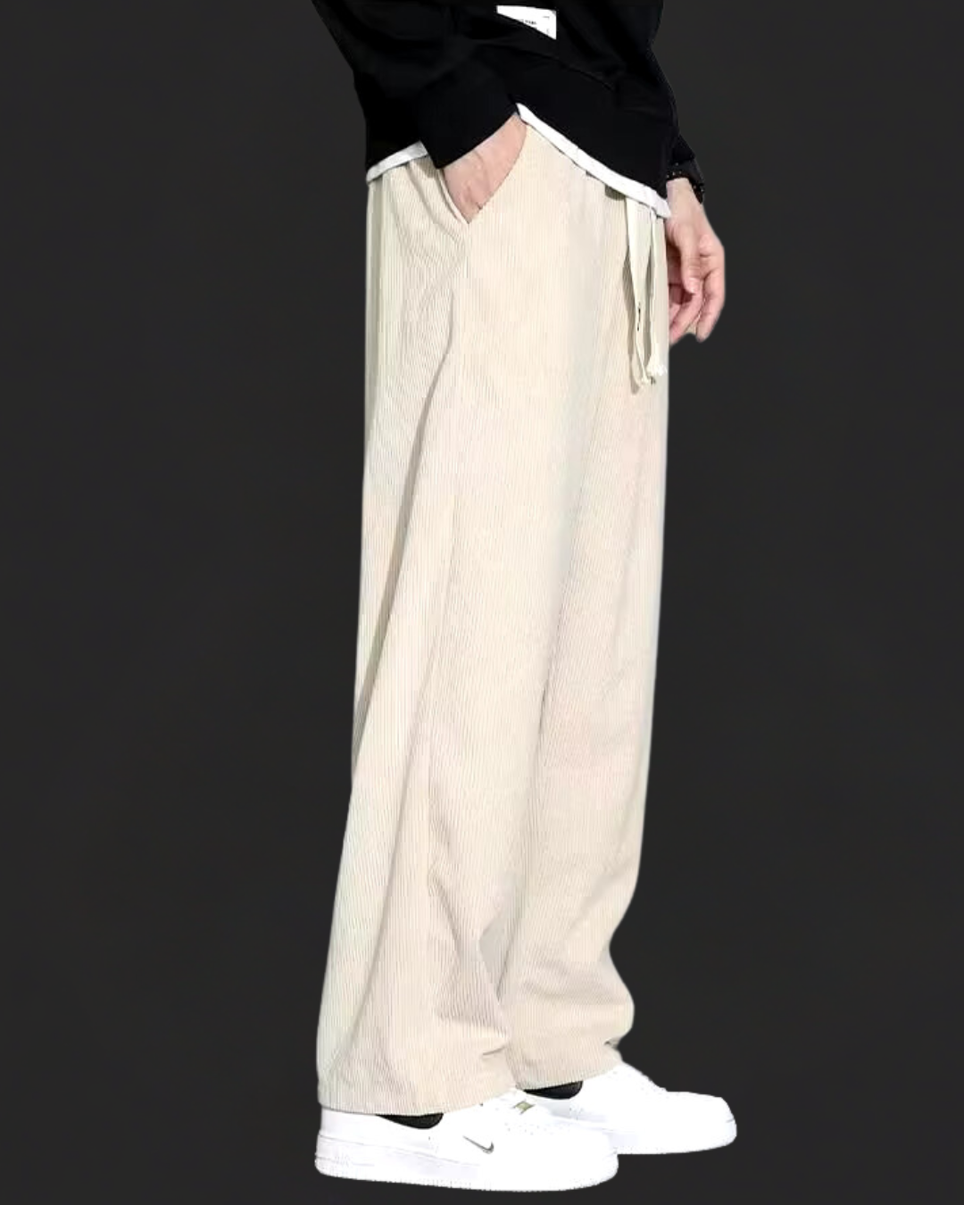 Classic Relaxed Fit Corduroy Trousers