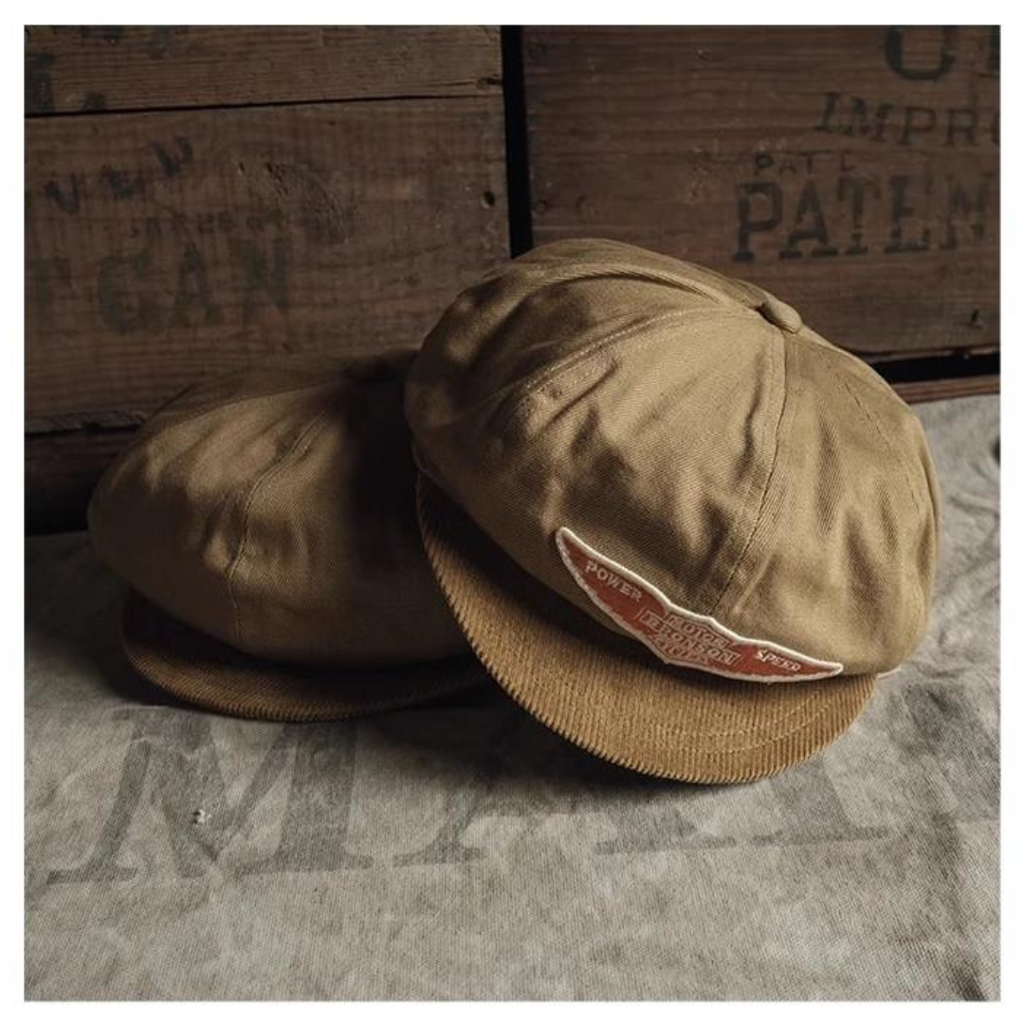 Roadster Classic Biker Cap from the 1950s