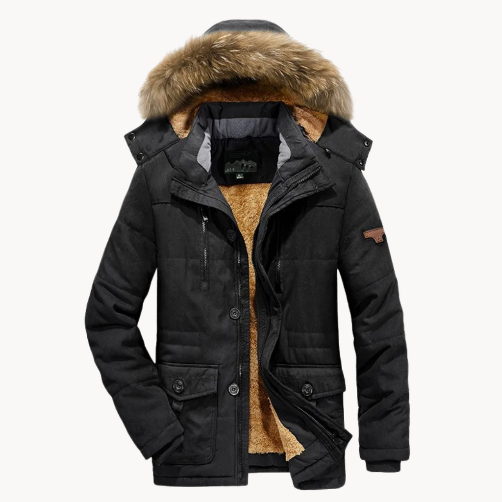 Parka con capucha Mael