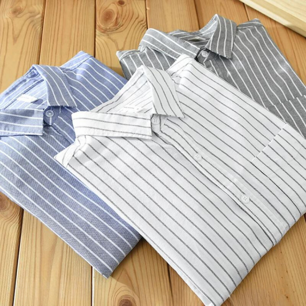 Ciro Cotton Striped Shirt