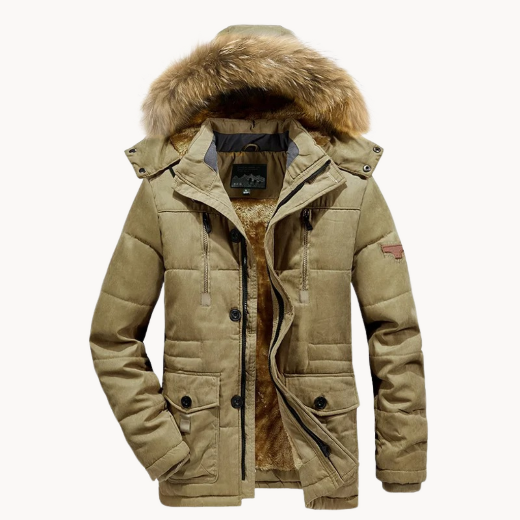 Parka con capucha Mael