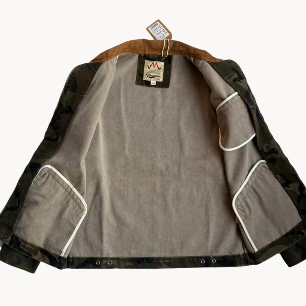 veste de travail zippée