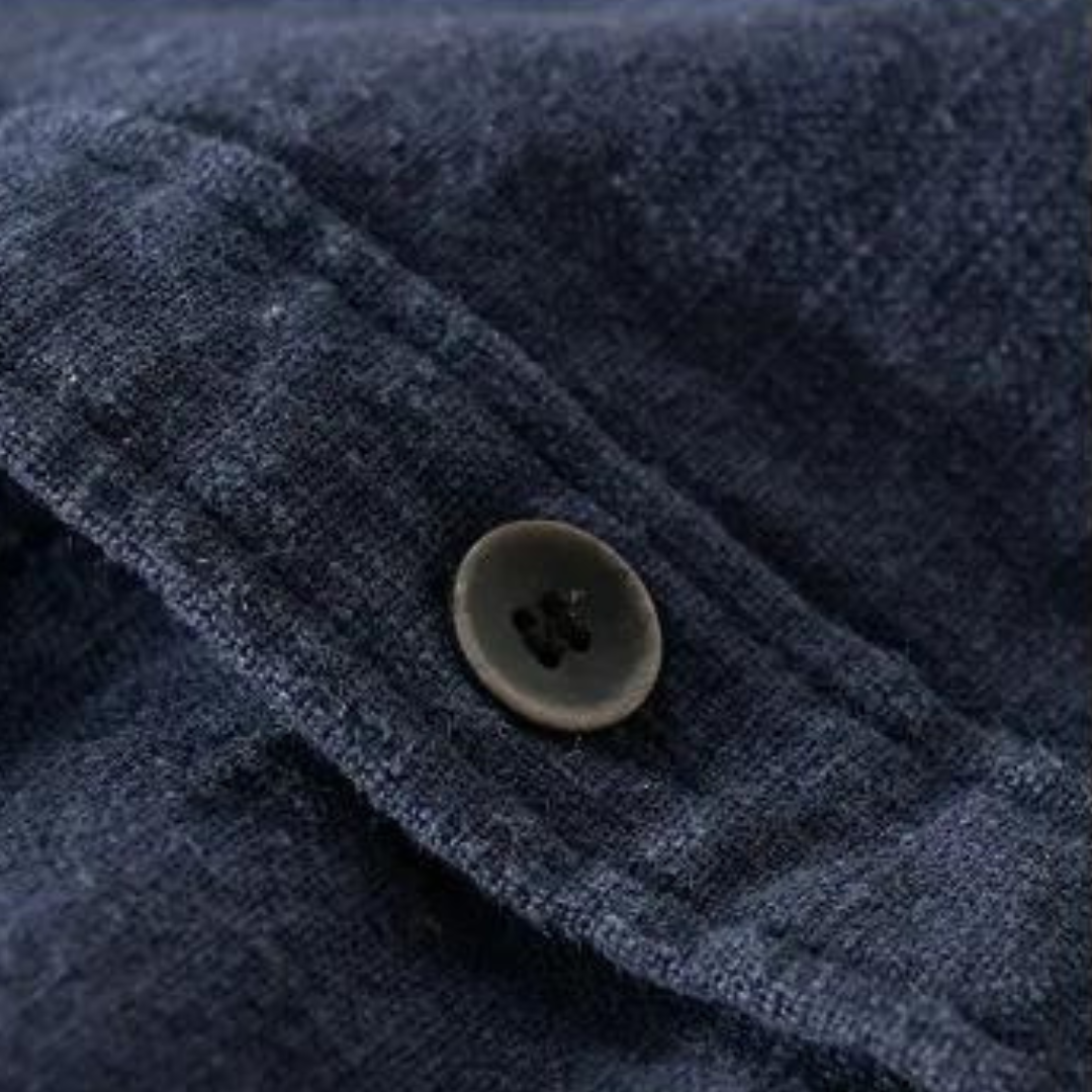 Camisa Artisan de Lino Manga Larga