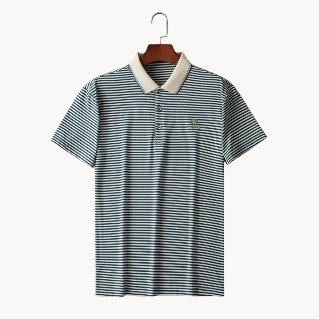 Philippe Striped Polo Shirt