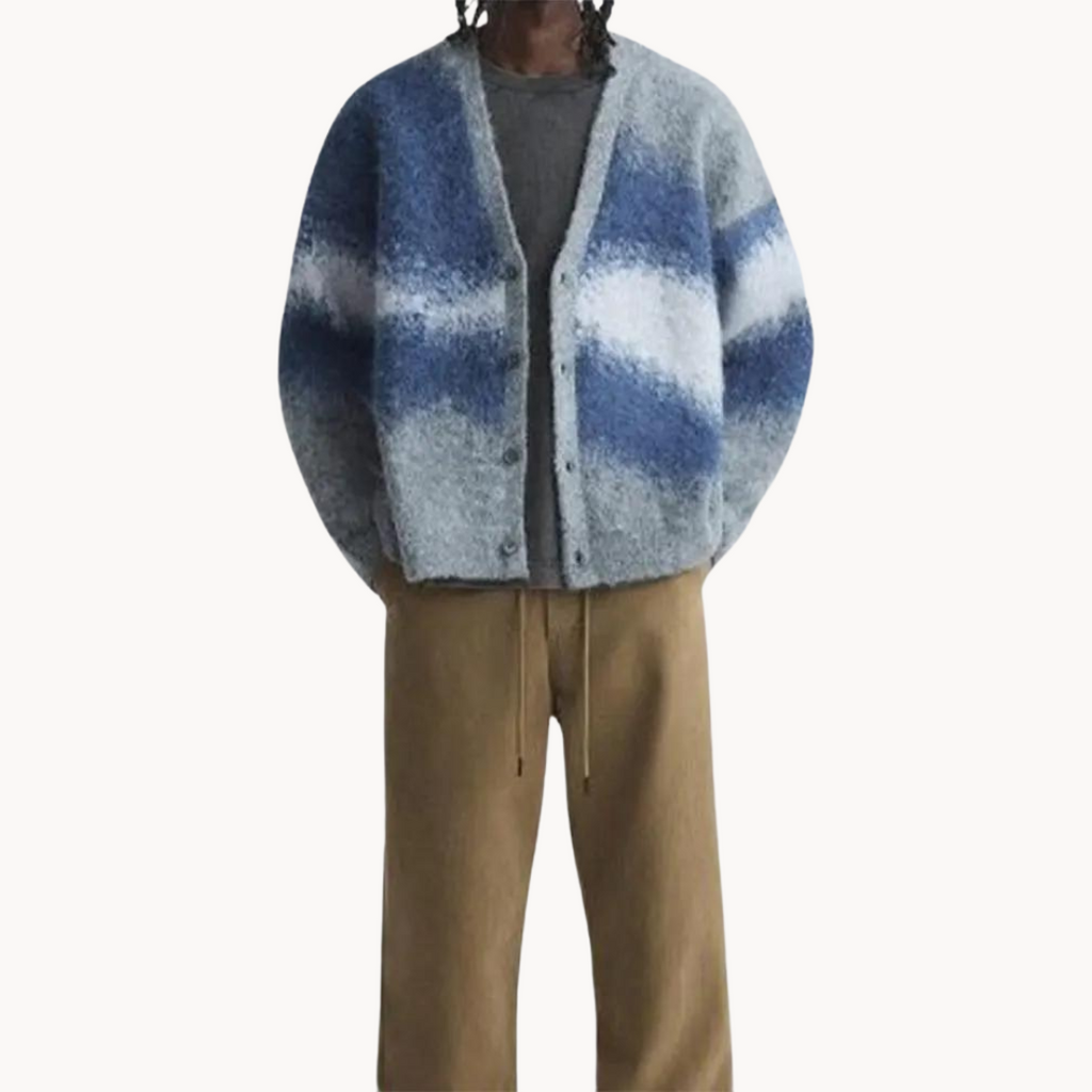 Cárdigan Pias Tie Dye