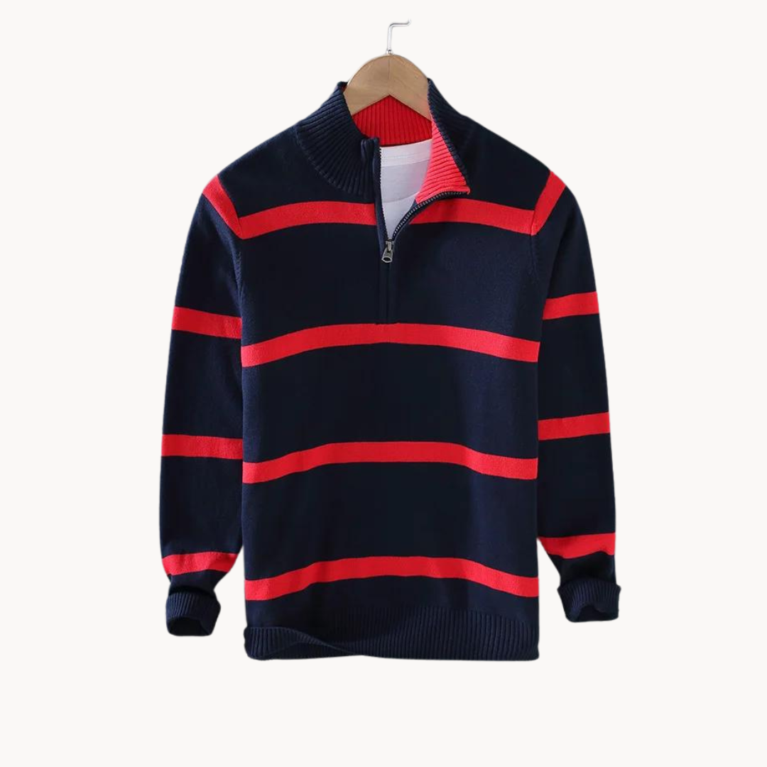 Suéter Petros con Cuello Medio y Cierre