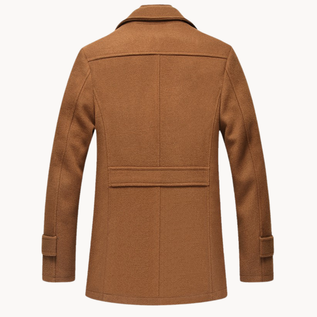 Vance wool blend coat