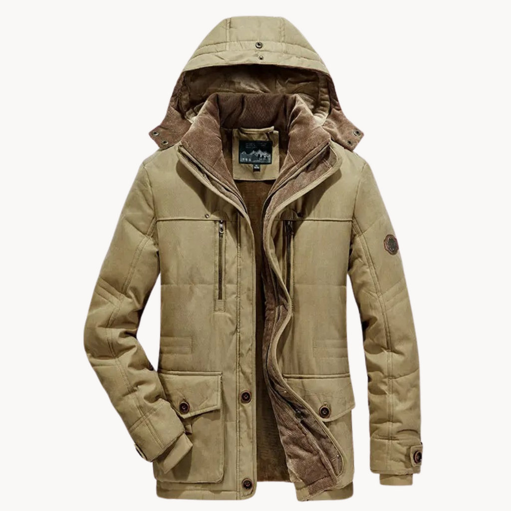 Parka con capucha Mael