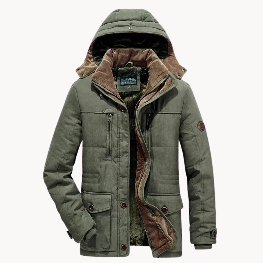 Parka con capucha Mael