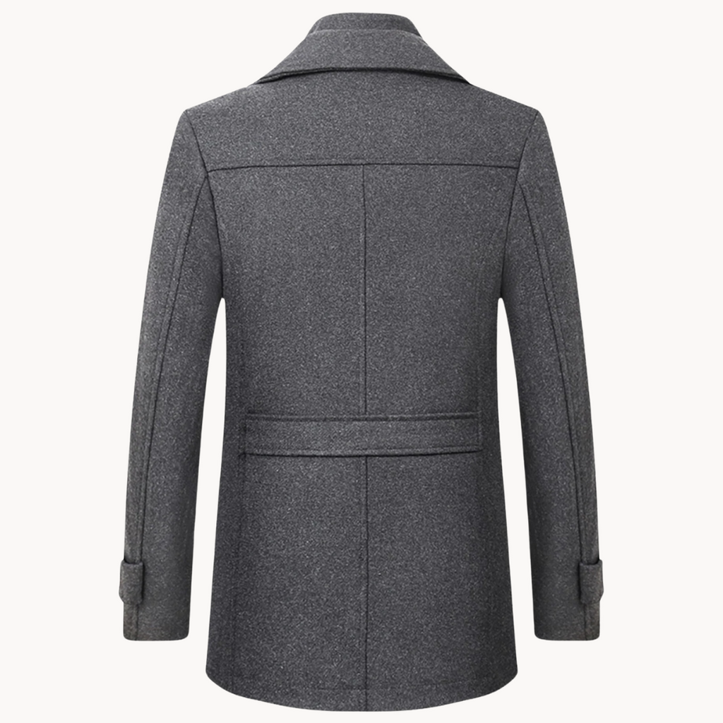 Vance wool blend coat