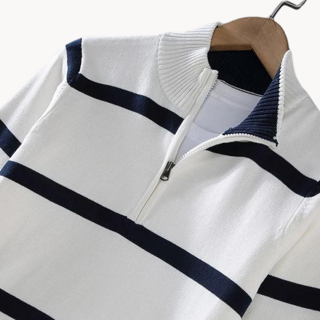 Suéter Petros con Cuello Medio y Cierre