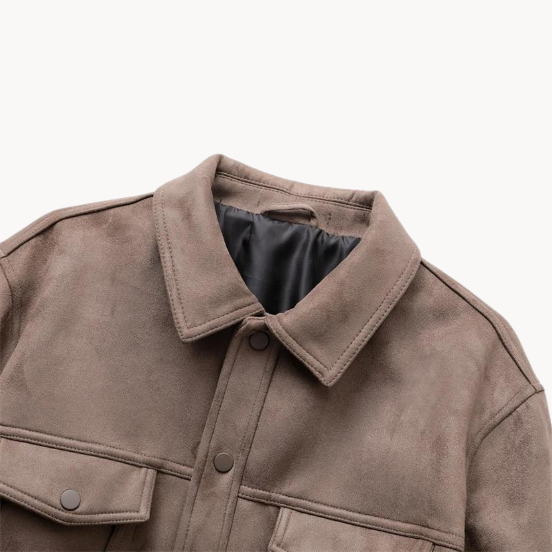 Chaqueta de ante Maple