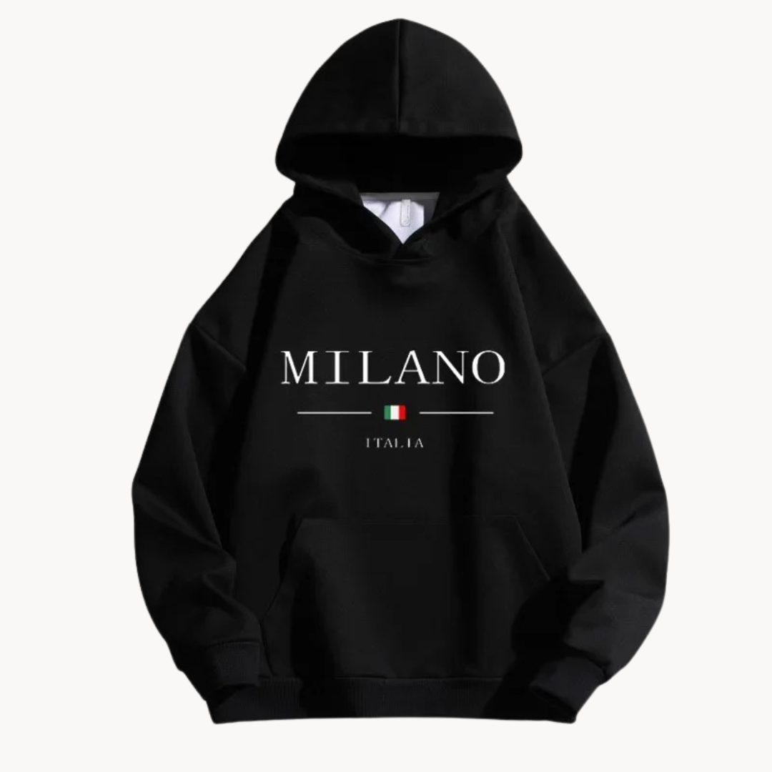 Sudadera con Capucha Milano de Algodón