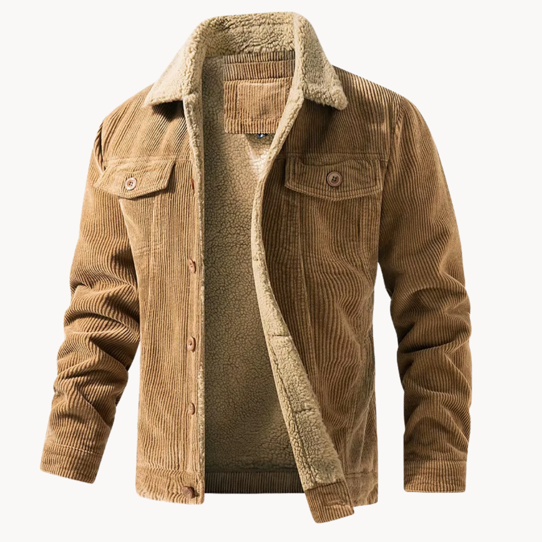 Chaqueta Warren de Pana Forrada