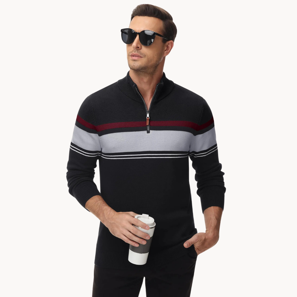 Suéter Renard de Punto con Cierre