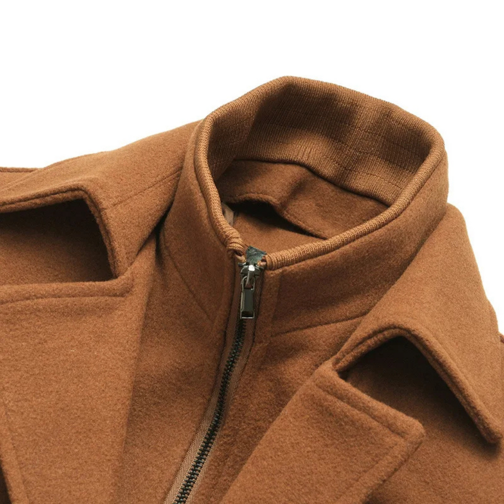 Vance wool blend coat