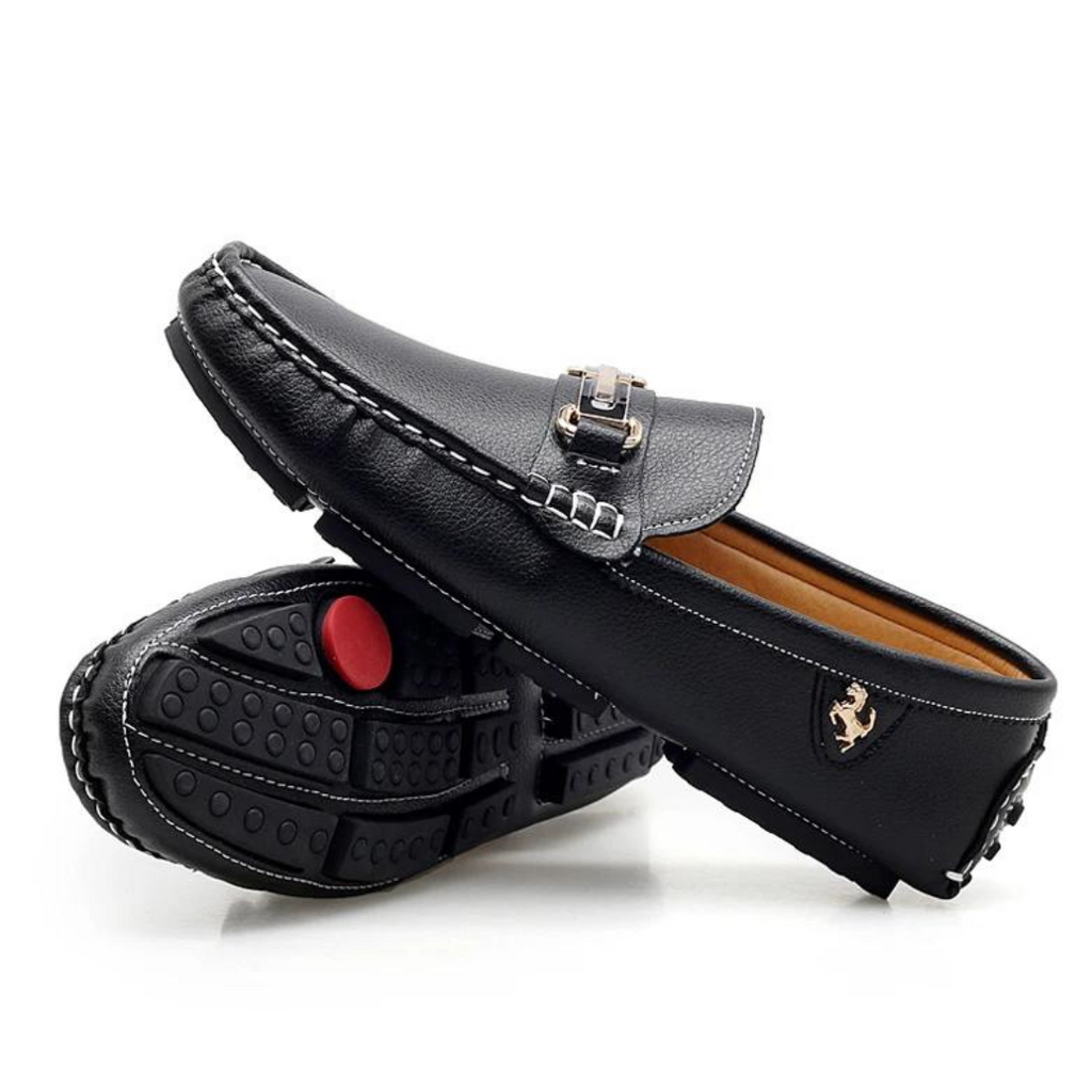 Mocasines de Cuero Bari