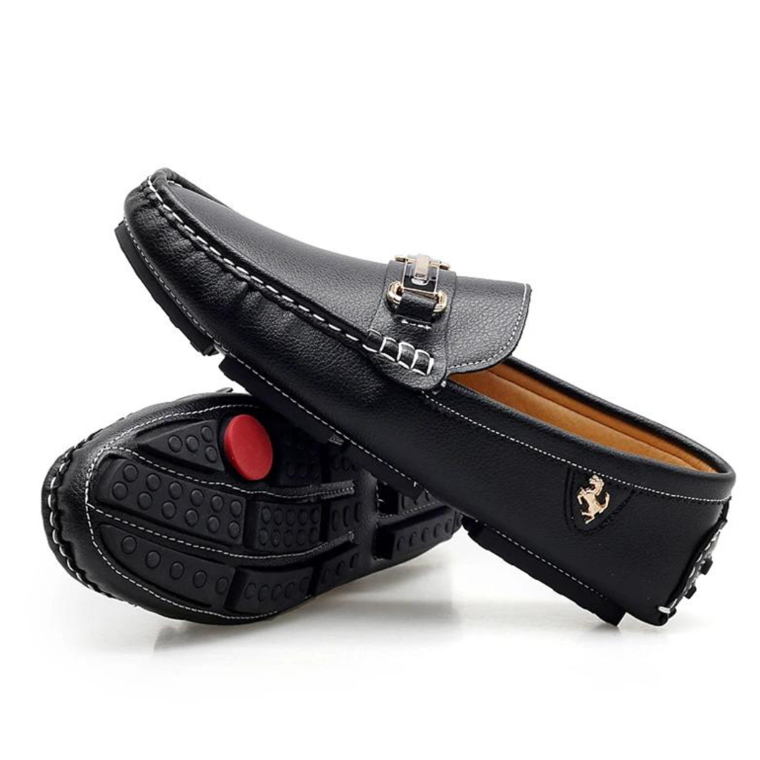 Mocasines de Cuero Bari