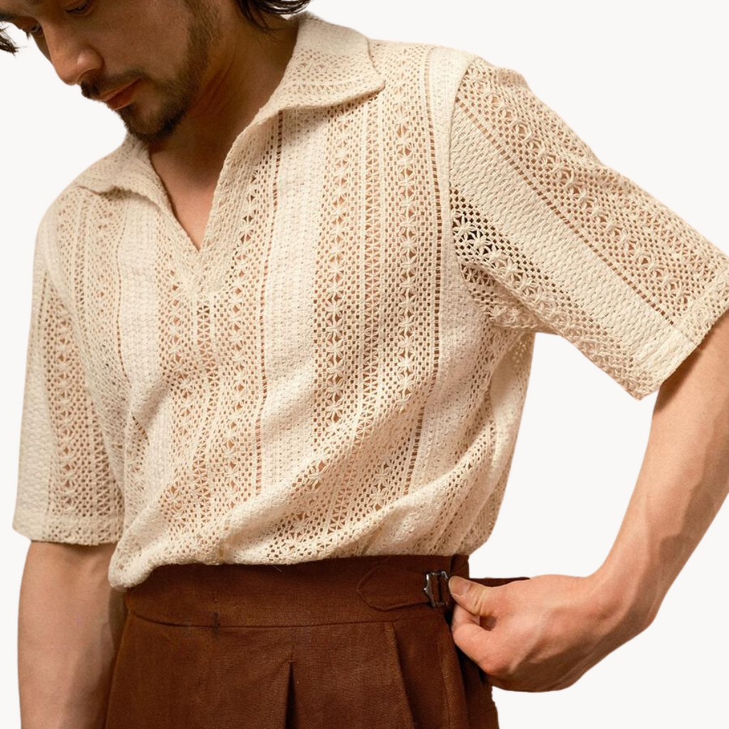 Kyriakos Knit Polo Shirt