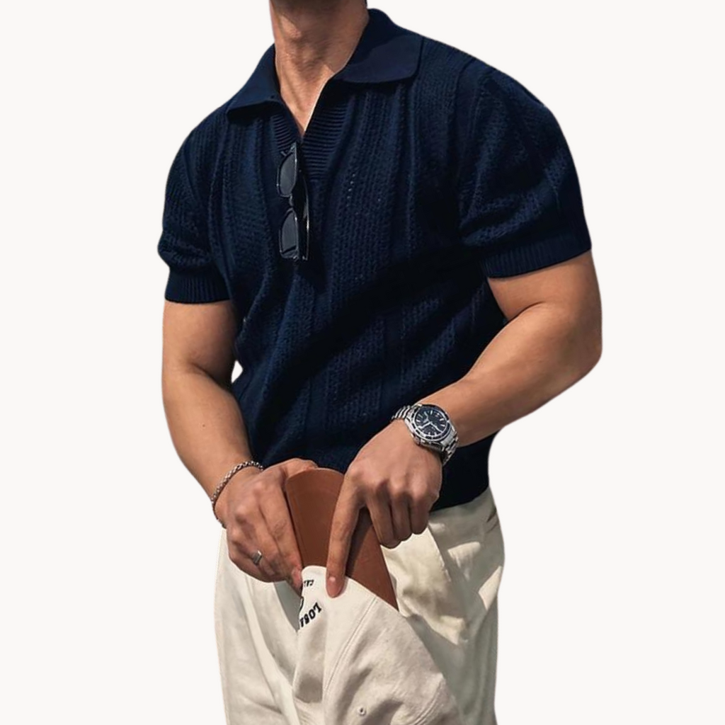 Martino Knit Polo Shirt